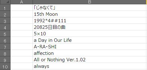 嵐の楽曲一覧の印刷用ページを作りました Satorin Net